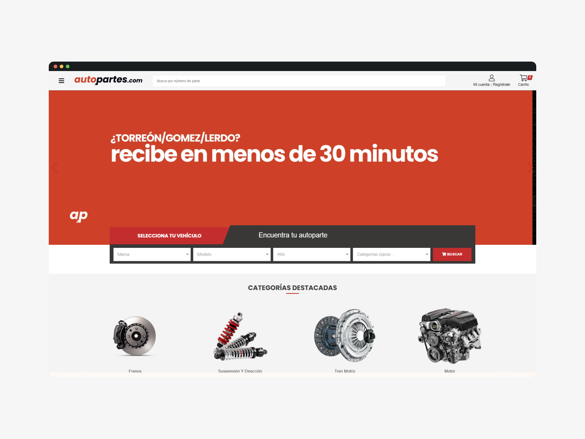 Imagen del proyecto Autopartes Marmolejo