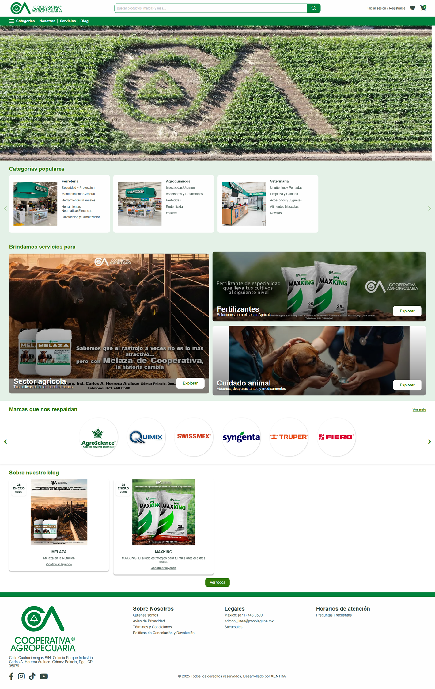 Preview del proyecto Plataforma eCommerce B2C y Socios